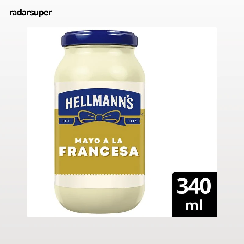 Mayonesa a la francesa Hellmann's 340 ml