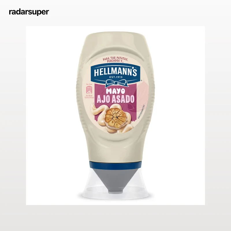 Mayonesa de ajo asado Hellmann's 250 ml