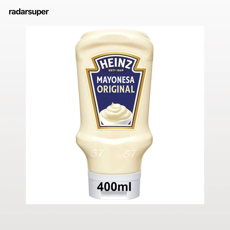 Mayonesa bocabajo Heinz 400ml