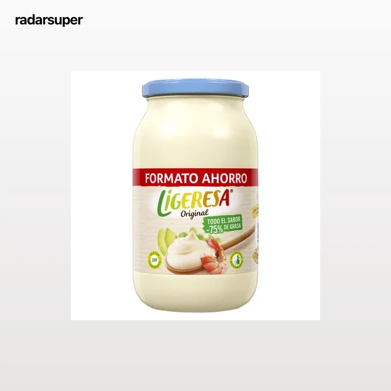 Mayonesa original Ligeresa sin gluten 650 ml.