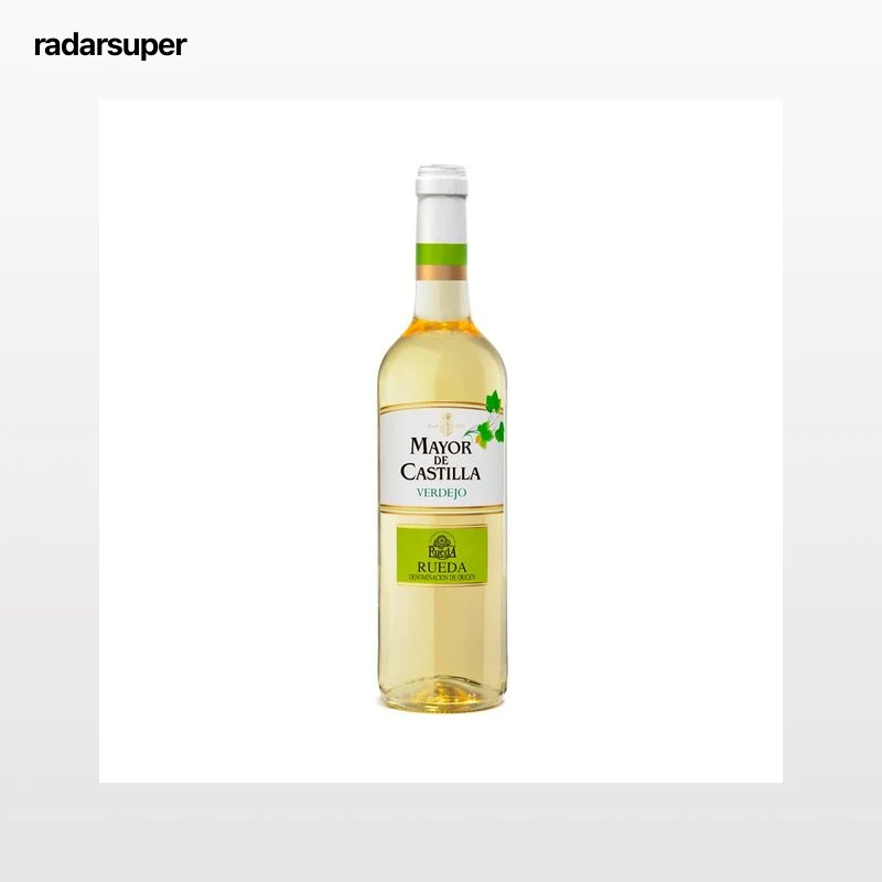 MAYOR DE CASTILLA Vino blanco verdejo con D.O. Rueda botella 75 cl.