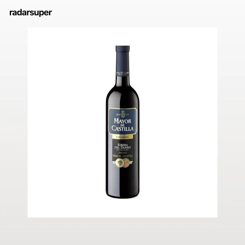 MAYOR DE CASTILLA Vino tinto crianza con D.O. Ribera del Duero botella 75 cl.