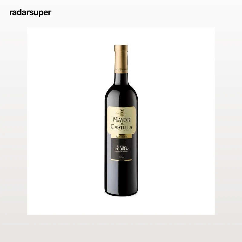 MAYOR DE CASTILLA Vino tinto reserva con D.O. Ribera del Duero botella 75 cl.