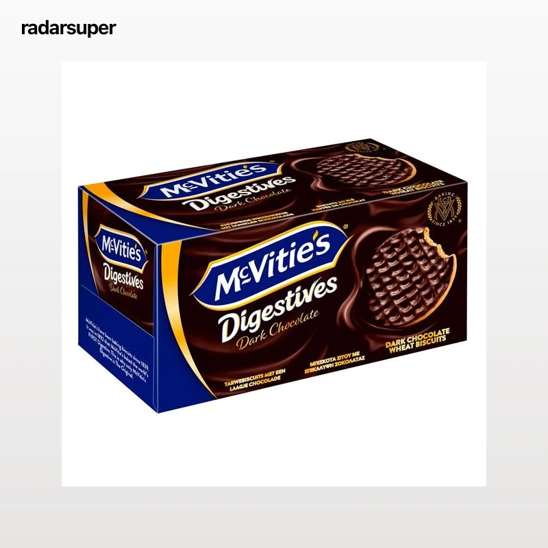 Mc VITIE"S Galleta digestive choco negro 200 g.