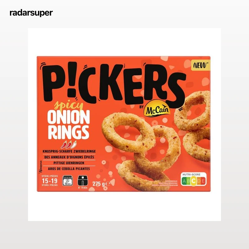 McCAIN Pickers Aros de cebolla picantes 275 g.