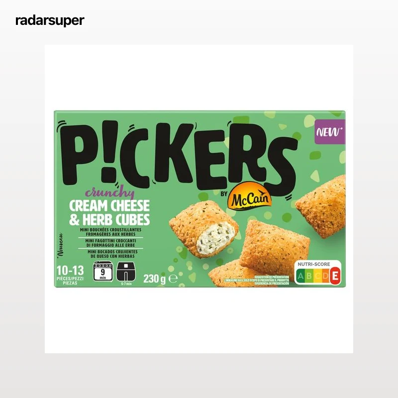 McCAIN Pickers Mini bocados crujientes de queso con hierbas - 230g.