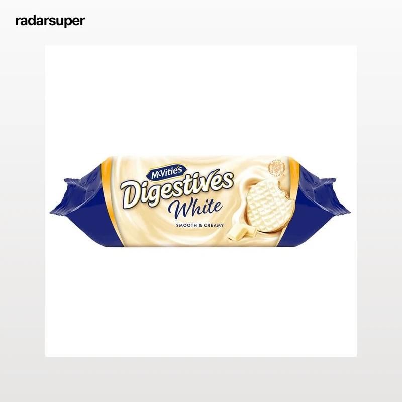 MCVITIES Galleta digestive de chocolate blanco 232 g.