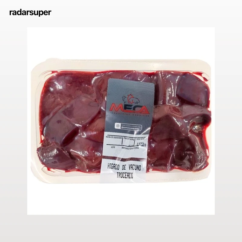 MECA Hígado de vacuno troceado