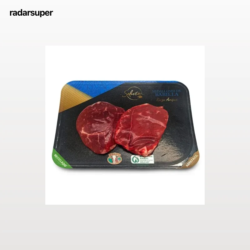 Medallón de Babilla de Vacuno Angus Carrefour Selection 400 g aprox