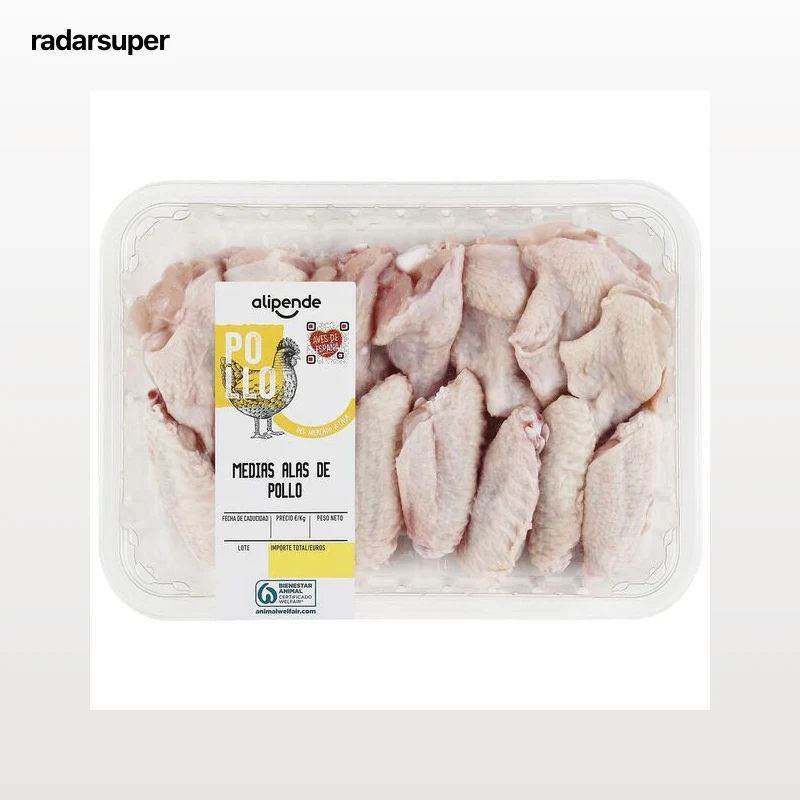 Medias alas de pollo Alipende 650g aproximadamente