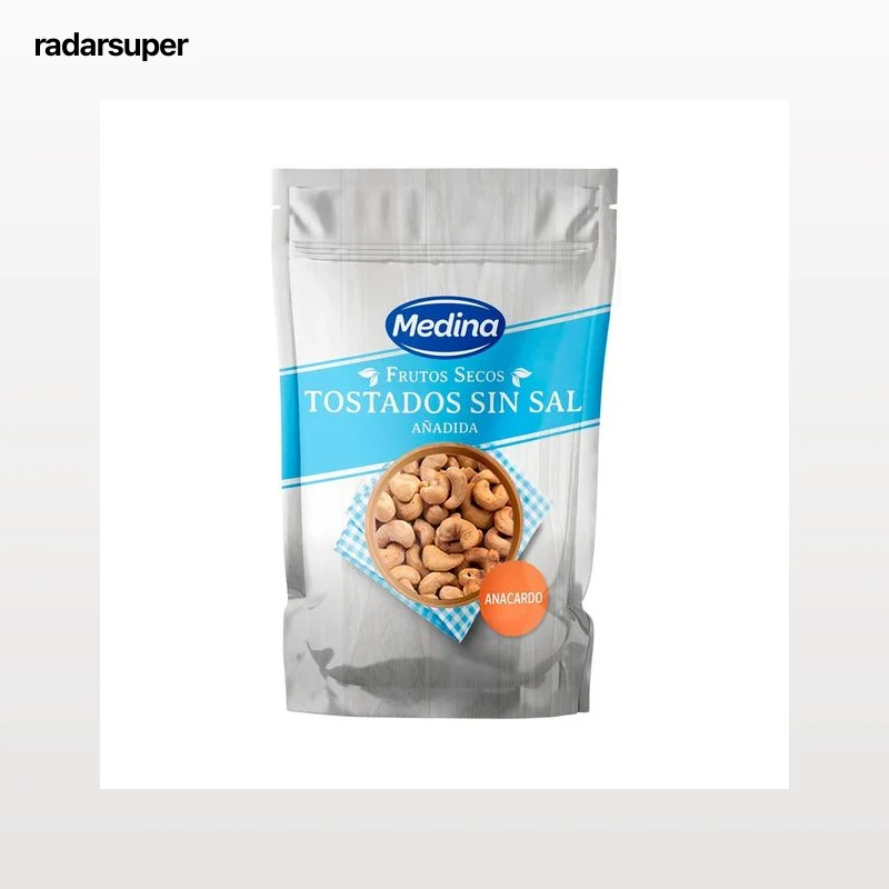 MEDINA Anacardos tostados sin sal MEDINA 100 g.
