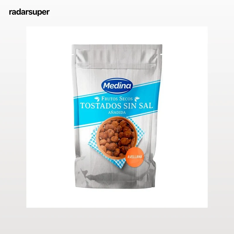 MEDINA Avellanas tostadas sin sal MEDINA 125 g.