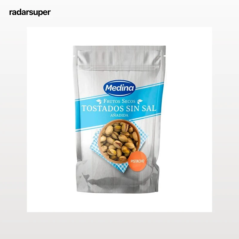 MEDINA Pistachos tostados sin sal MEDINA 100 g.