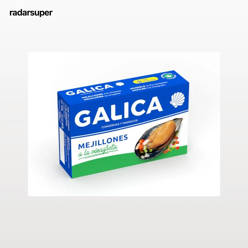 Mejillón a la vinagreta Galica 65g 13/18