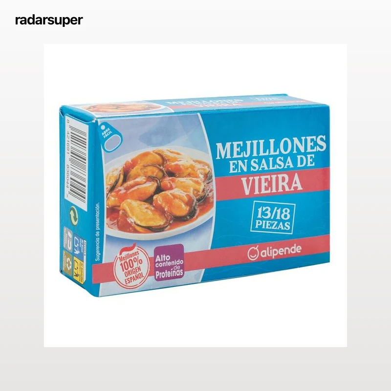 Mejillon Alipende 65g 13/18 salsa vieira