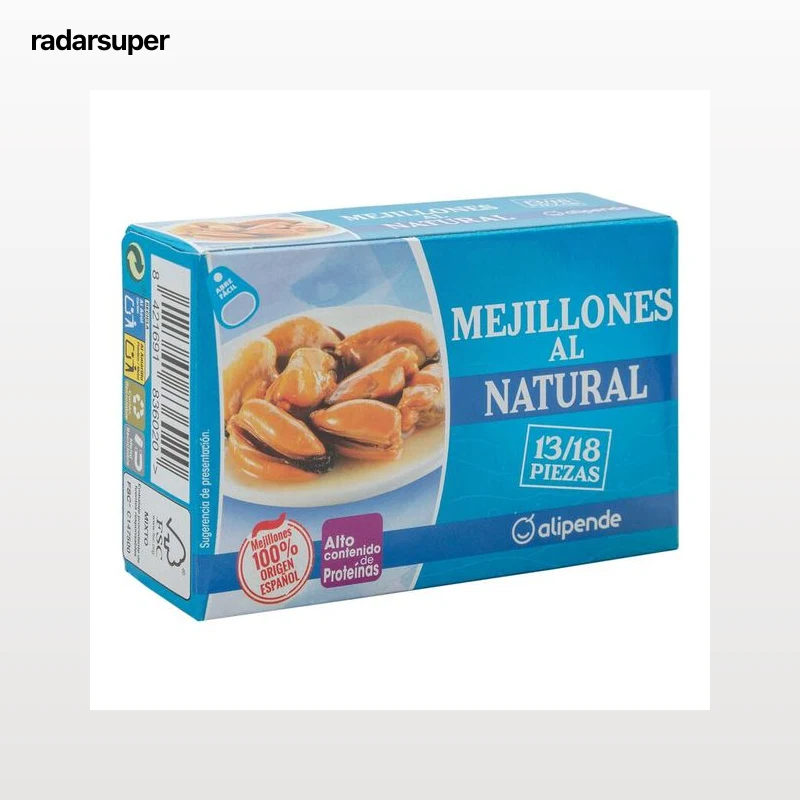 Mejillon Alipende 69g 13/18 natural