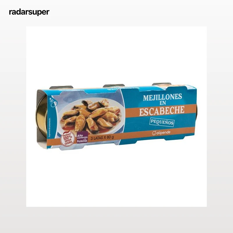 Mejillon Alipende pack 3 en escabeche