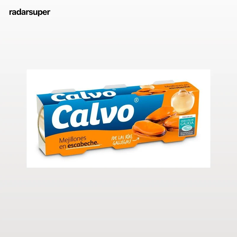 Mejillon Calvo pack 3 en escabeche