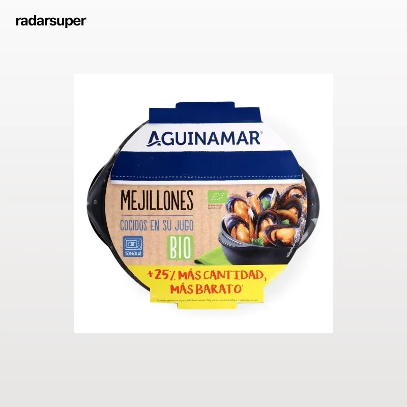 Mejillón ecológico 500 g