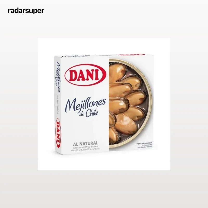 Mejillones al natural Dani 69 g.