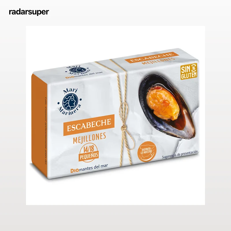 Mejillones en escabeche 14/18 piezas Dia Mari Marinera 69 g