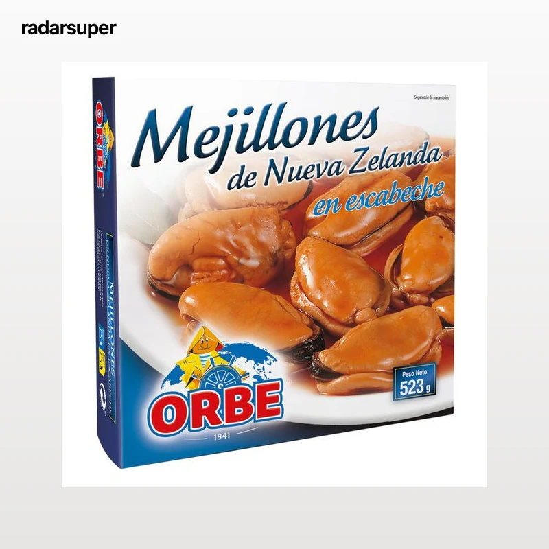 Mejillones en escabeche Orbe 330g