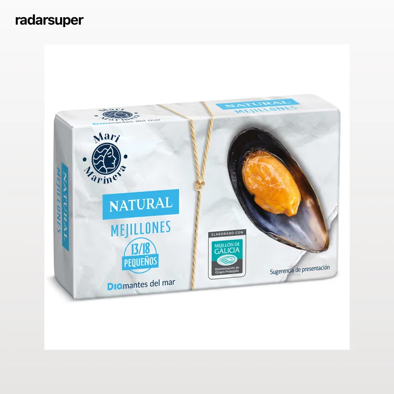 Mejillones al natural 13/18 piezas Dia Mari Marinera 69 g