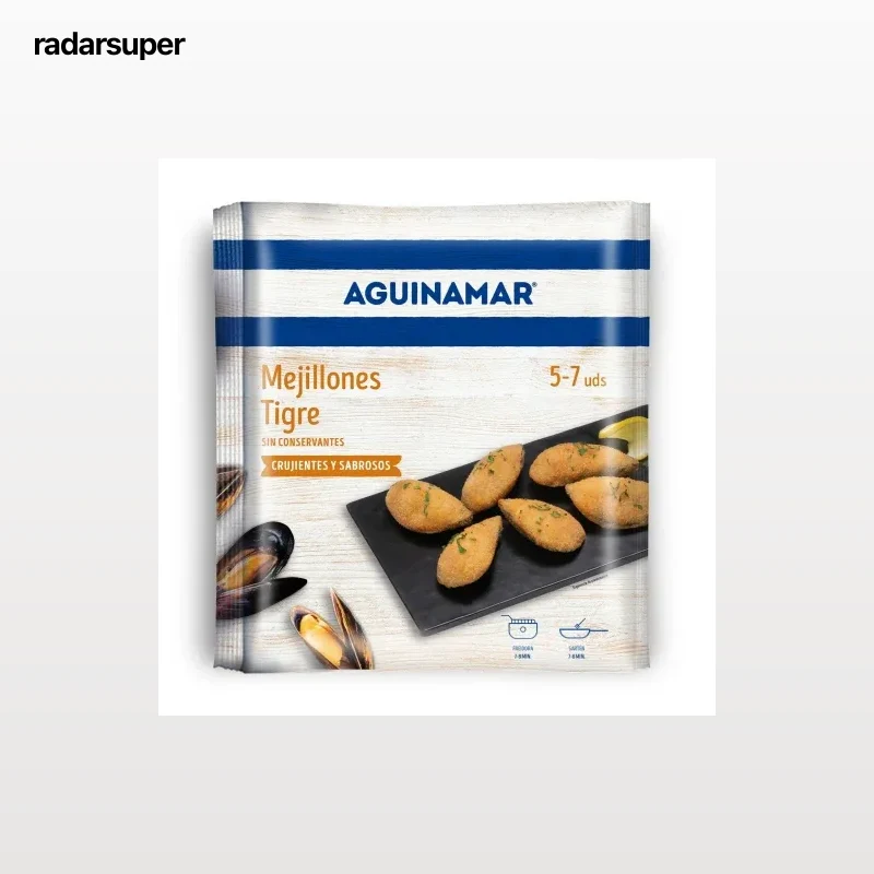 Mejillones tigre Aguinamar 350 g.