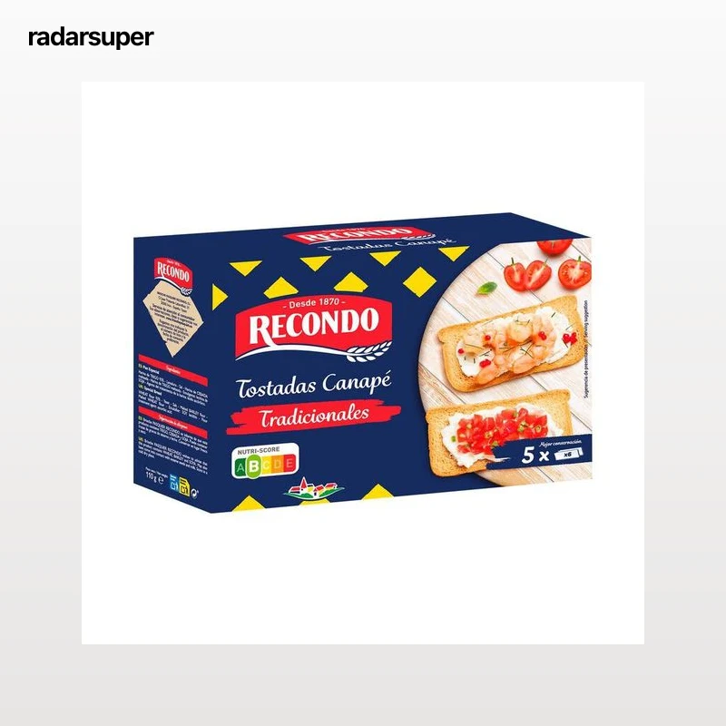 Melba cuadrada Recondo 100g