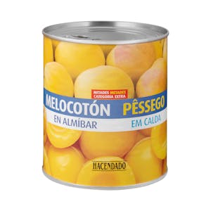 Melocotón en almíbar
