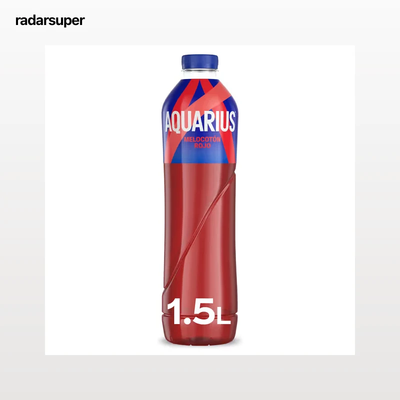 Aquarius de melocotón rojo 1.5 L