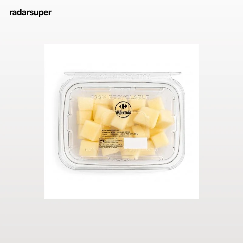Melón blanco troceado El Mercado 330 g