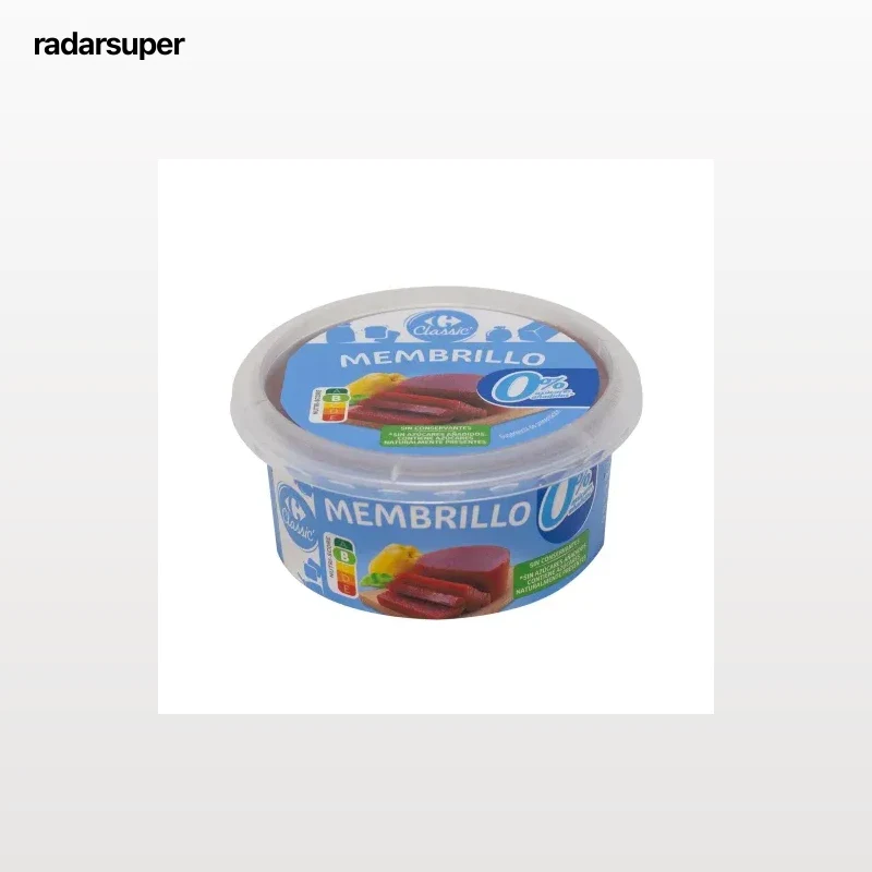 Membrillo Classic´ Carrefour sin azúcar añadidos 230 g.