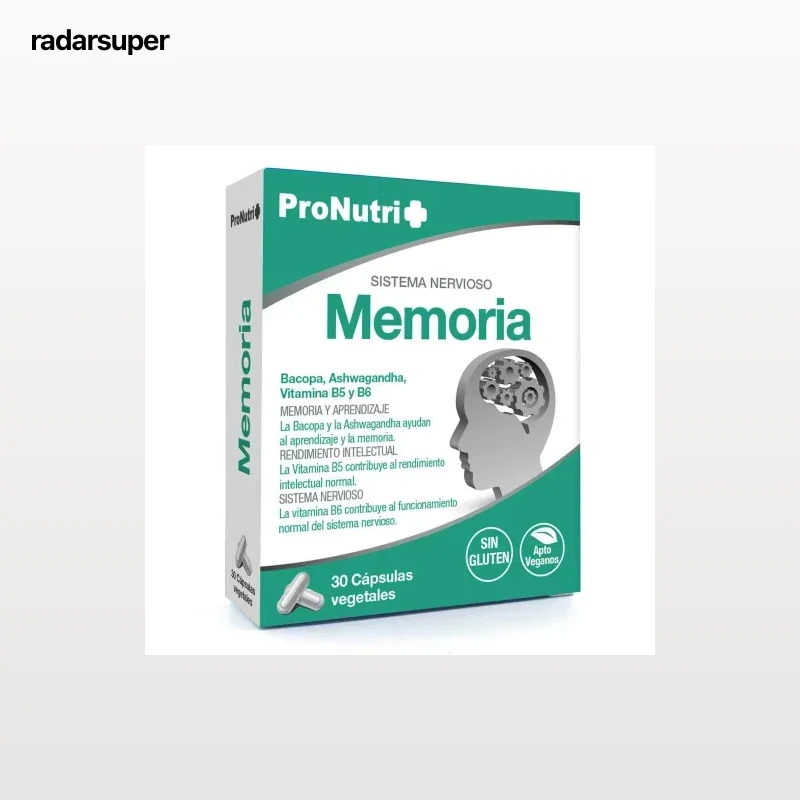 Memoria ProNutri sin gluten 30 ud.