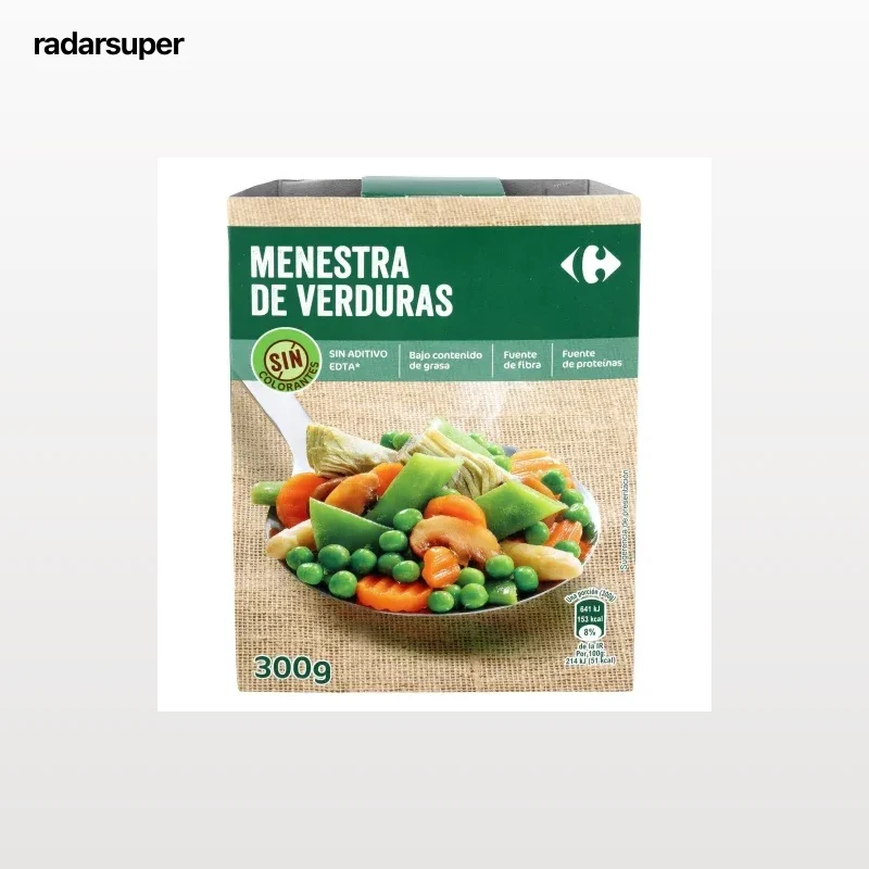 Menestra de verduras Carrefour 300 g.