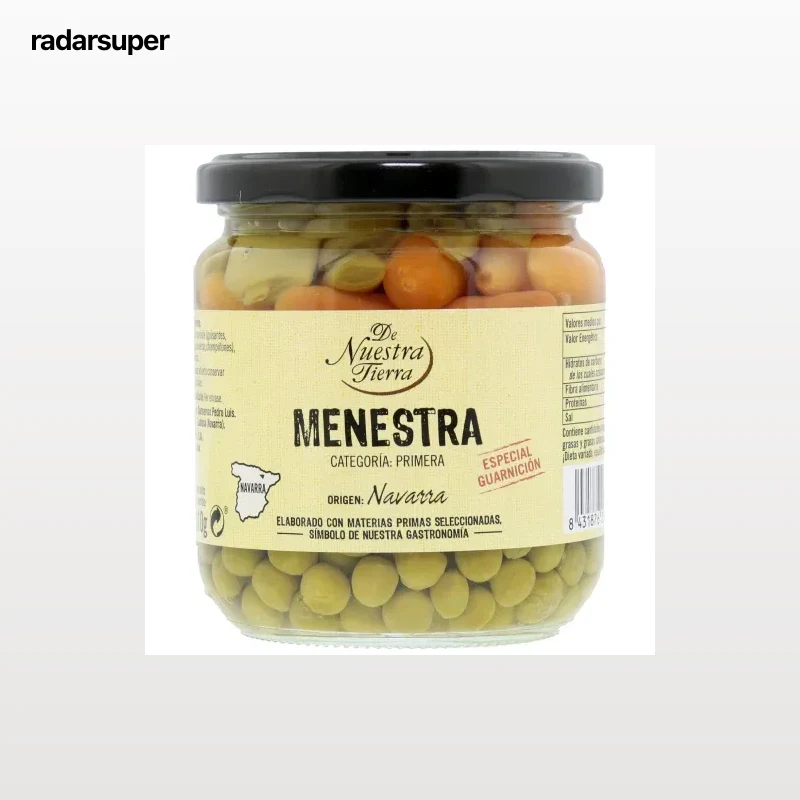Menestra de verduras De Nuestra Tierra 210 g.
