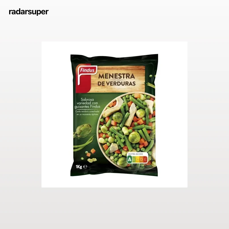 Menestra de verduras Findus 1 kg.