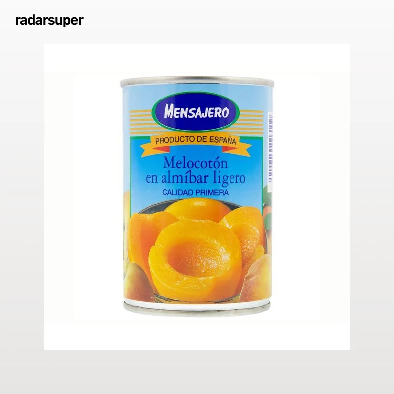 MENSAJERO Melocotón en almíbar 420 g.