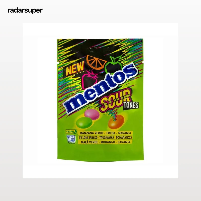 MENTOS Caramelo pouch sour 140 g.