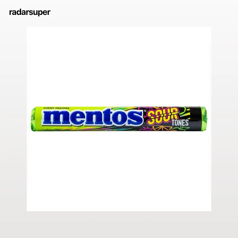 MENTOS Caramelos roll sour 38 g.