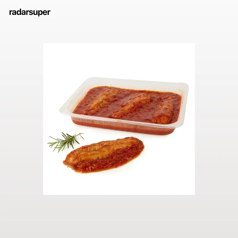 Merluza frita con pimientos 1,2 kg aprox