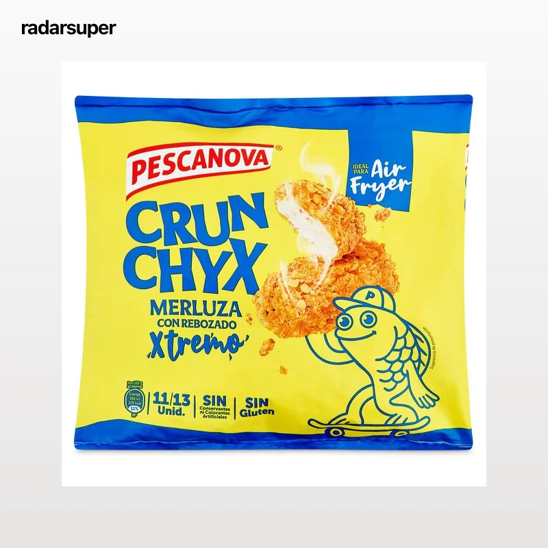 Merluza rebozada crunchyx Pescanova 400 g