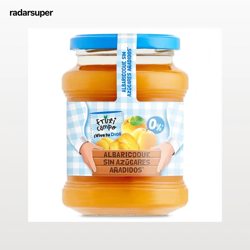 Mermelada de albaricoque 0% sin azúcares añadidos Dia Fruticampo 330 g