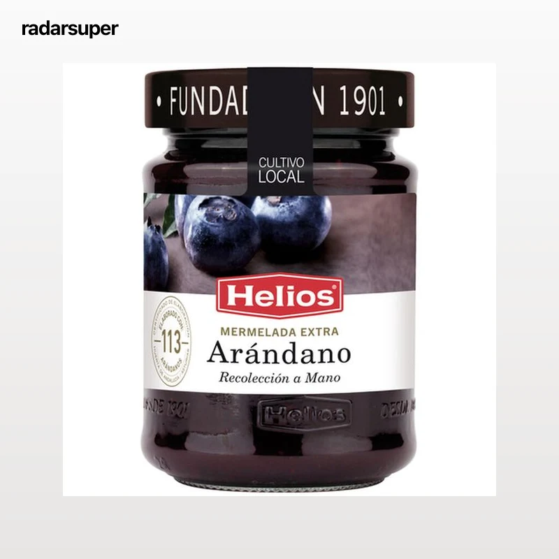 Mermelada arandanos extra sin gluten Helios 340g