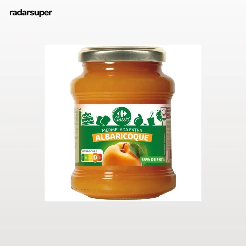 Mermelada de albaricoque Carrefour Classic 410 g.