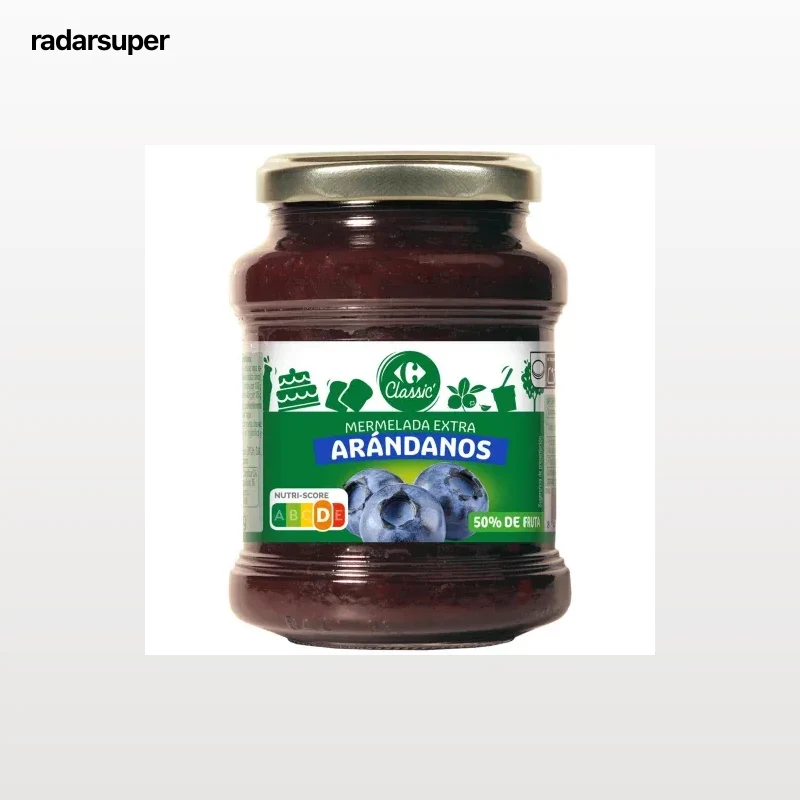 Mermelada de arándano Carrefour Classic 410 g.