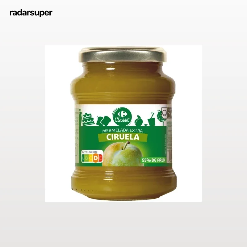 Mermelada de ciruela Carrefour Classic 410 g.