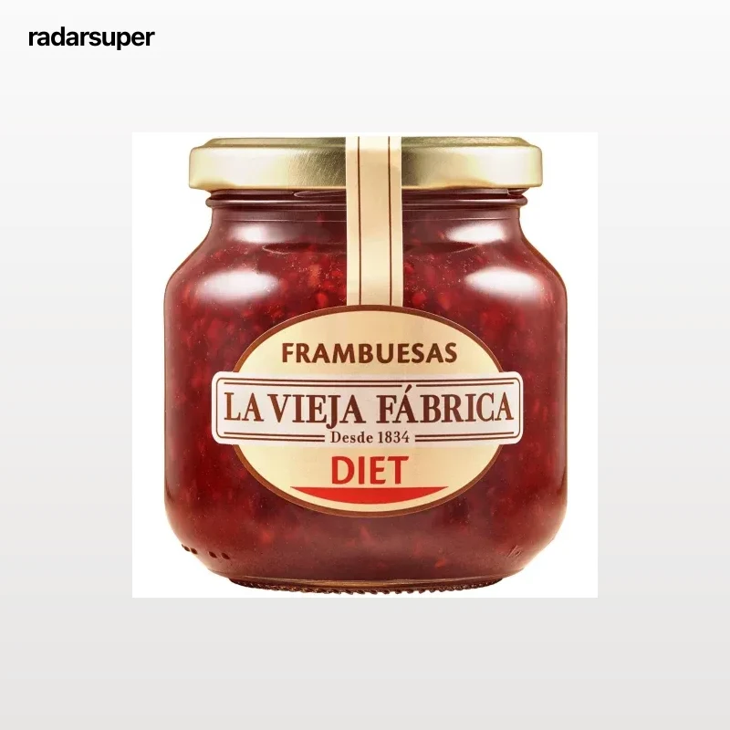 Mermelada de frambuesa Diet La Vieja Fábrica 280 g.