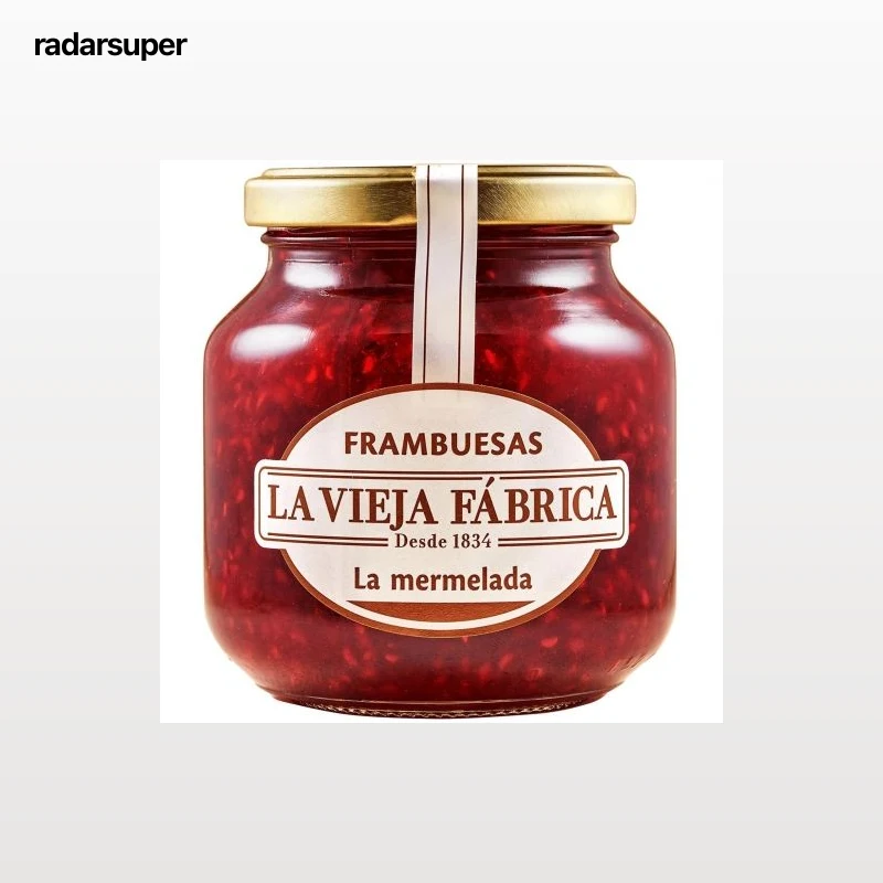 Mermelada de frambuesa La Vieja Fábrica 350 g.