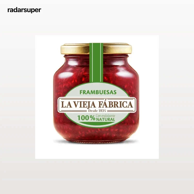 Mermelada de frambuesas La Vieja Fábrica 280 g.